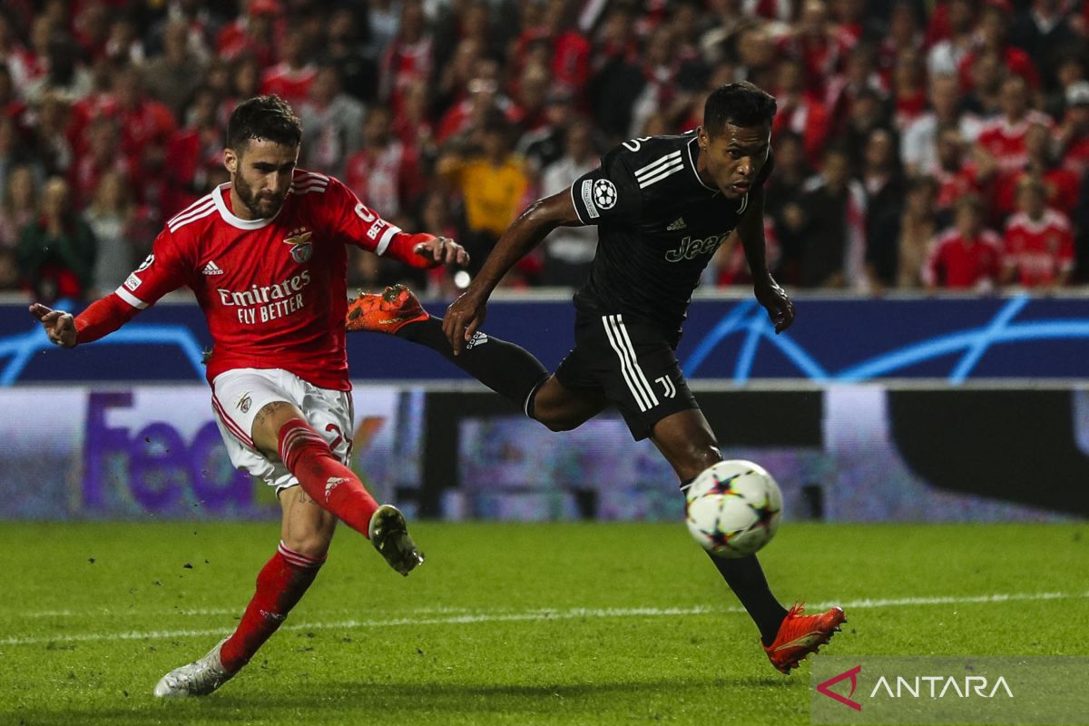 Juventus tersingkir dari Liga Champions usai kalah 3-4 oleh Benfica