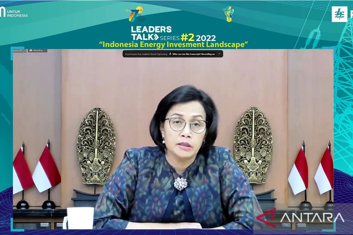 Sri Mulyani sebut Indonesia perlu ciptakan kemandirian energi