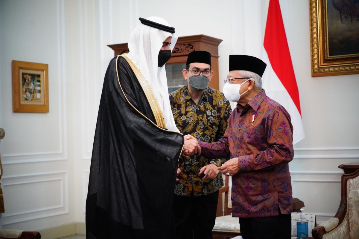 Wapres Ma'ruf Amin sambut baik kebijakan Arab terhadap jemaah haji asal Indonesia