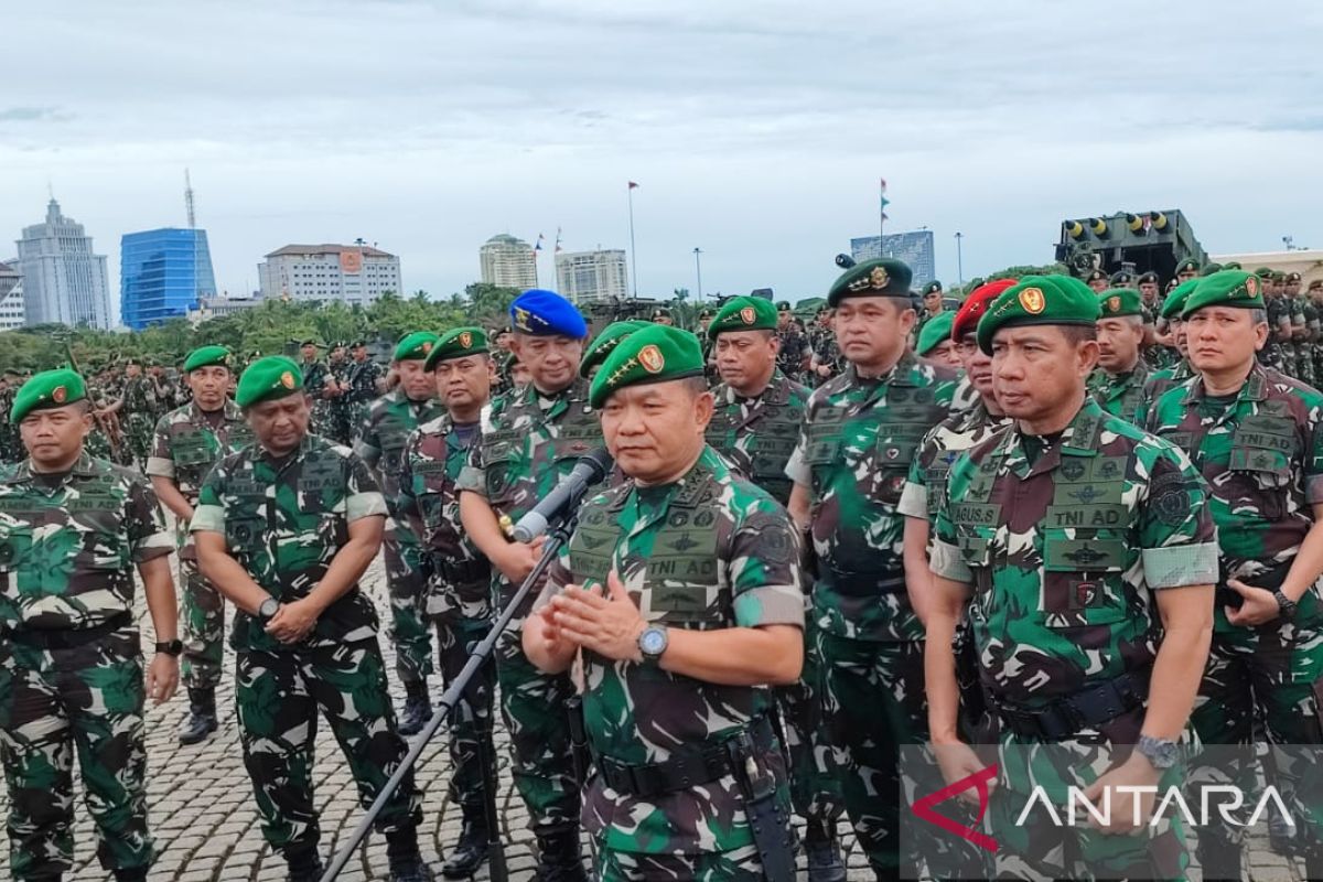 Kasad Jenderal Dudung Abdurachman ingatkan prajurit pegang teguh netralitas TNI di Pemilu 2024