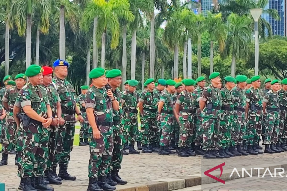 Kasad pimpin apel kesiapsiagaan TNI AD Tahun 2022