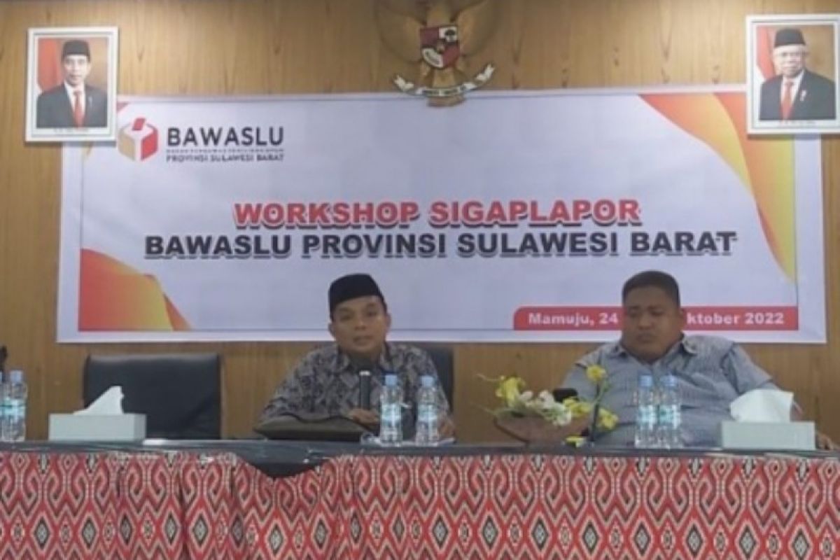Bawaslu Sulawesi Barat sosialisasikan aplikasi sigap lapor