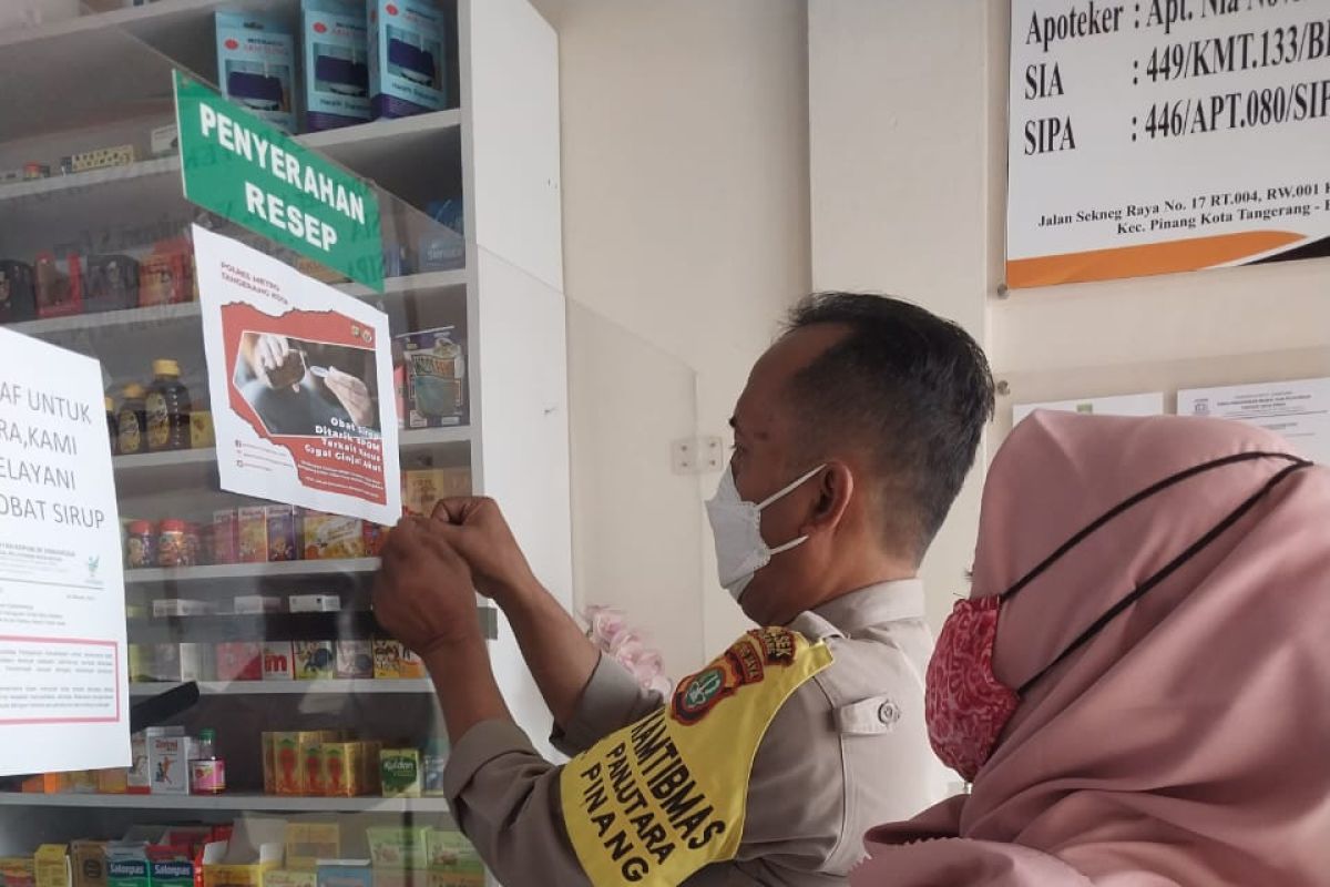 Lurah diminta cek apotek tak jual obat sirop kandungan berbahaya