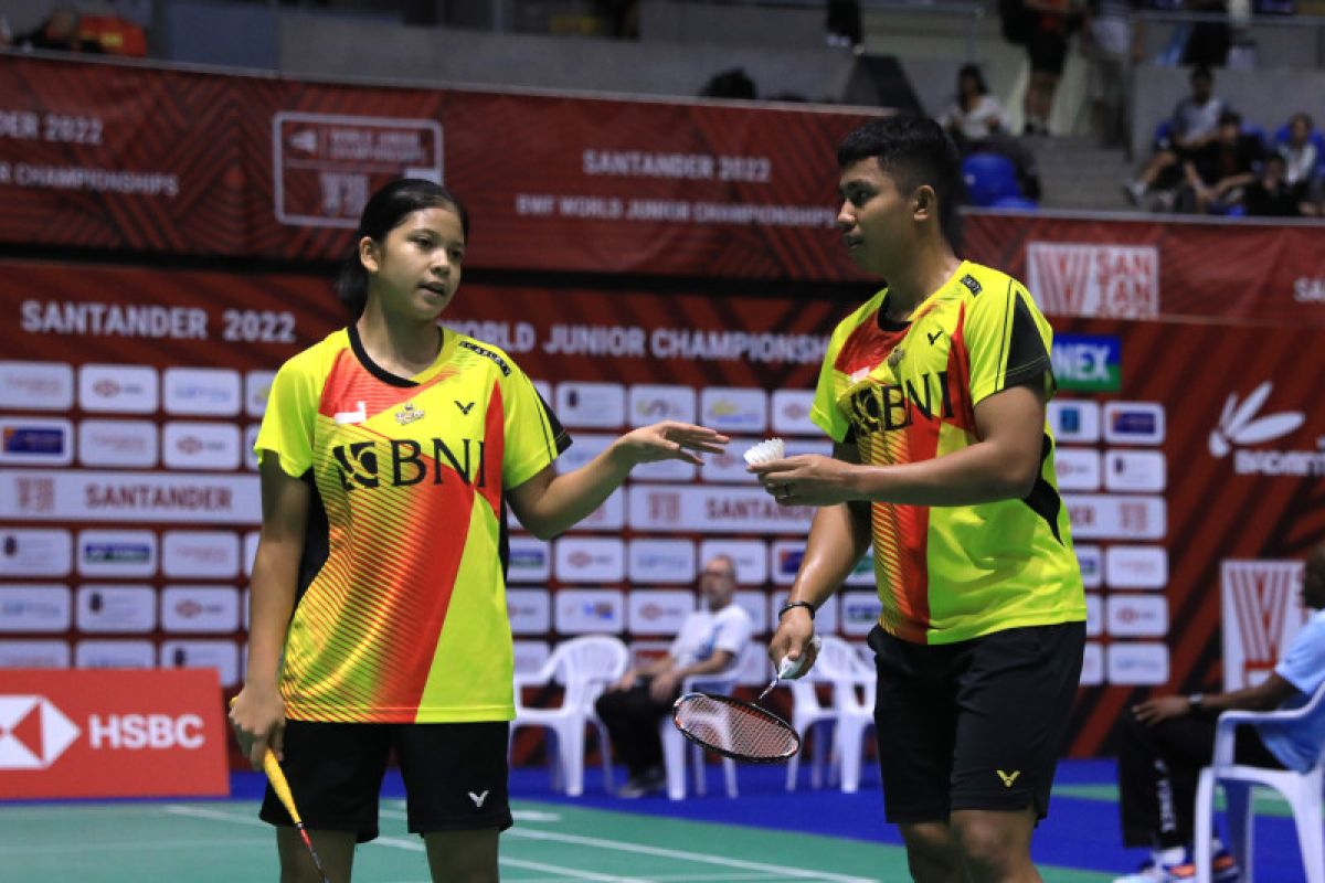 WJC 2022: Pasangan Zaidan/Felisha rebut tiket babak keempat