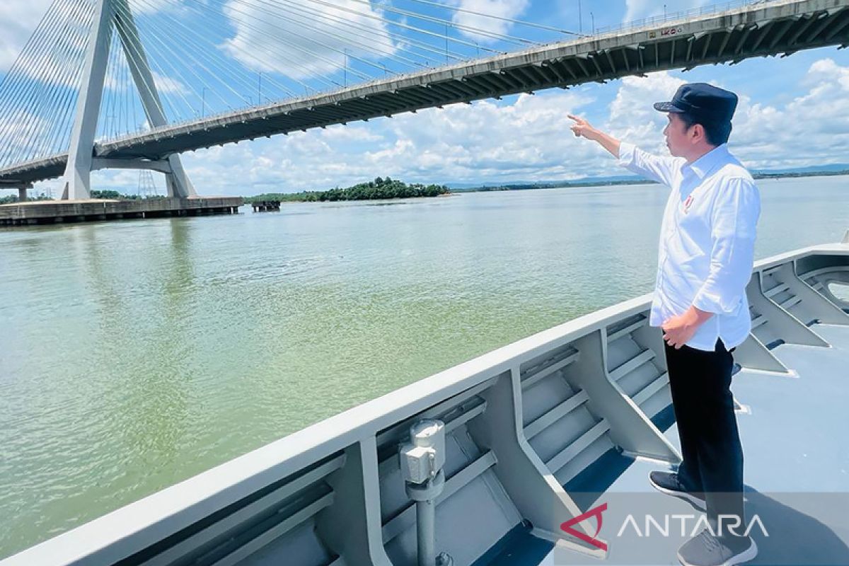 Presiden Melihat Kemajuan Pembangunan Infrastruktur IKN - ANTARA News