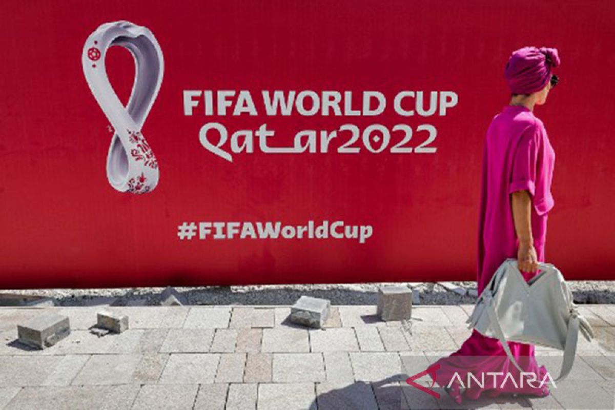 Qatar bebaskan penonton Piala Dunia 2022 tanpa tes COVID-19