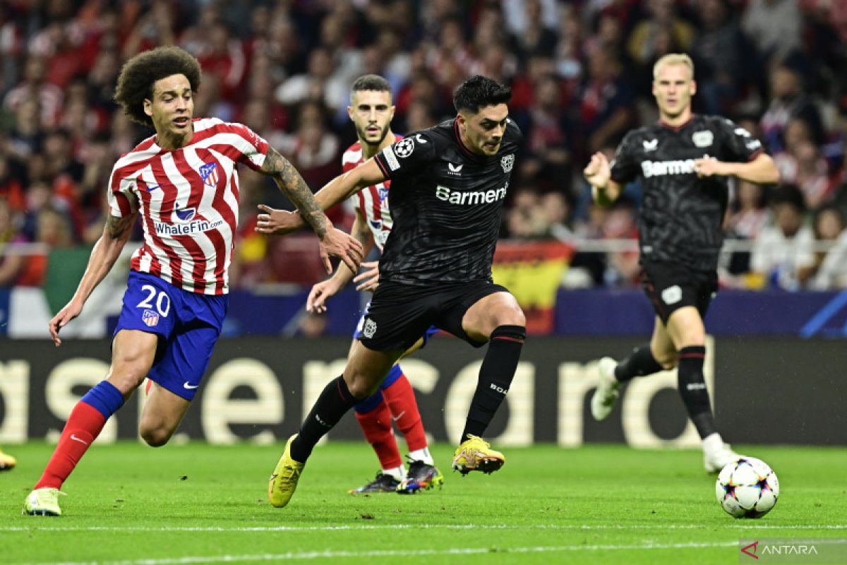 Liga Champions - Atletico Madrid tersingkir setelah bermain imbang 2-2 lawan Leverkusen