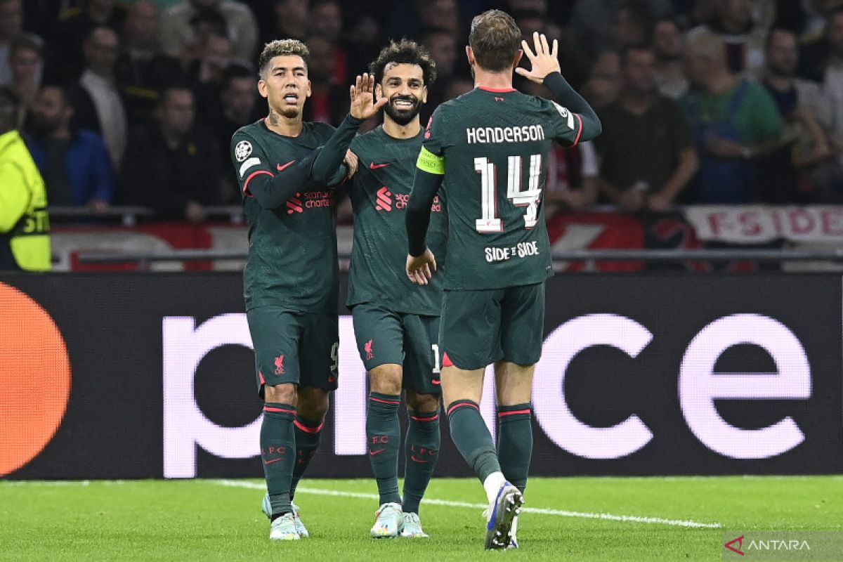 Liverpool cukur Ajax 3-0 dan lolos 16 besar Liga Champions