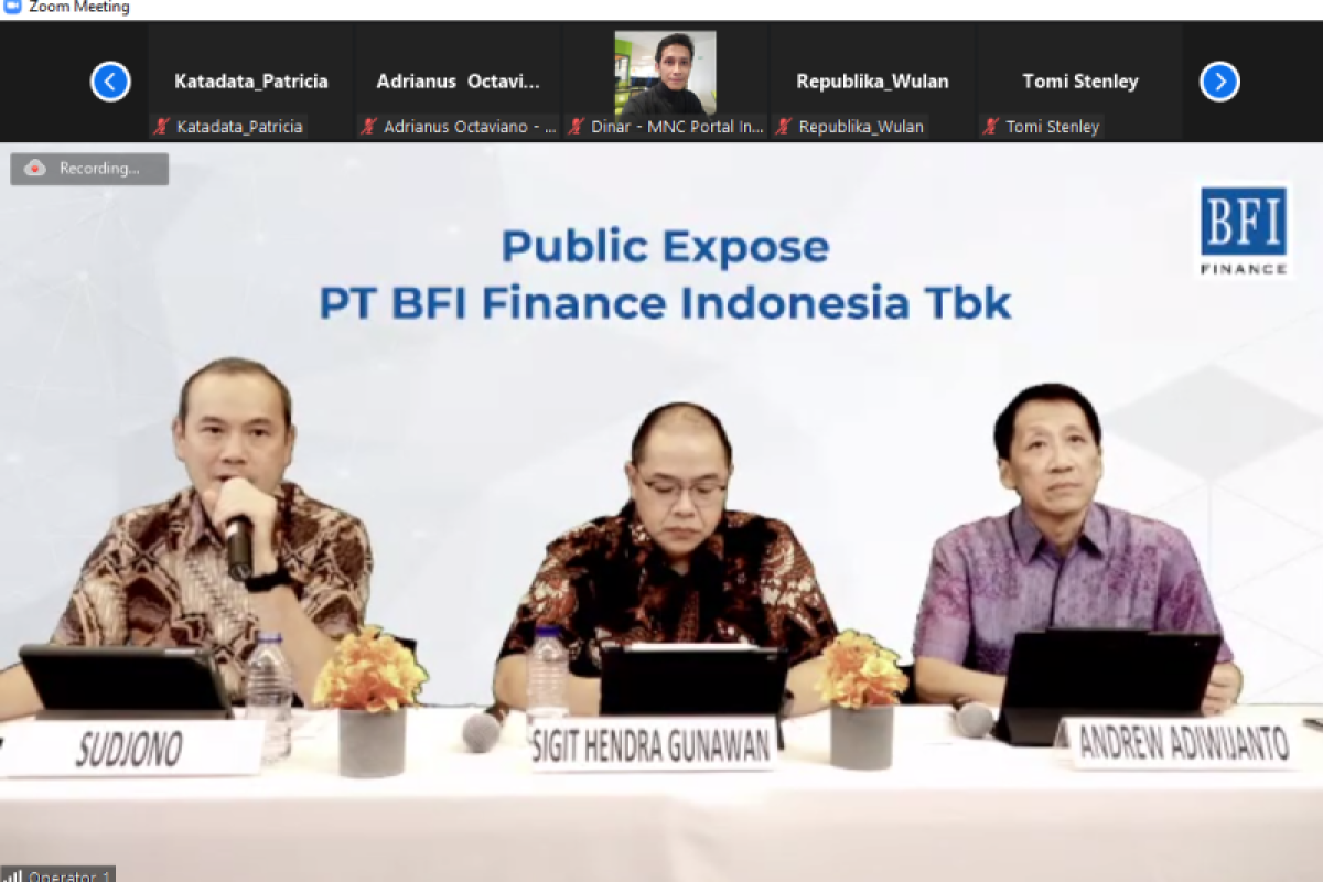 BFI Finance bukukan laba Rp1,3 triliun pada kuartal III-2022