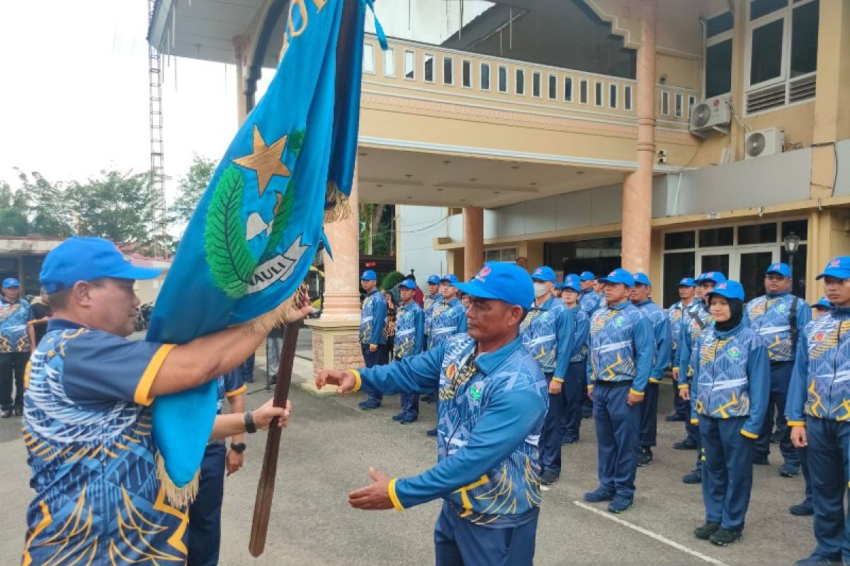 Wali kota lepas kontingen Sibolga ke Porprovsu 2022