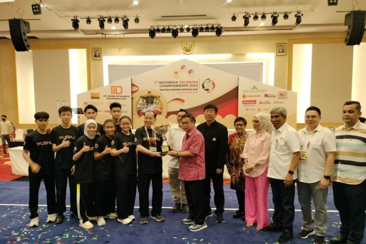 Sarawak boyong dua juara umum 1st Indonesia Taijiquan Championships 2022