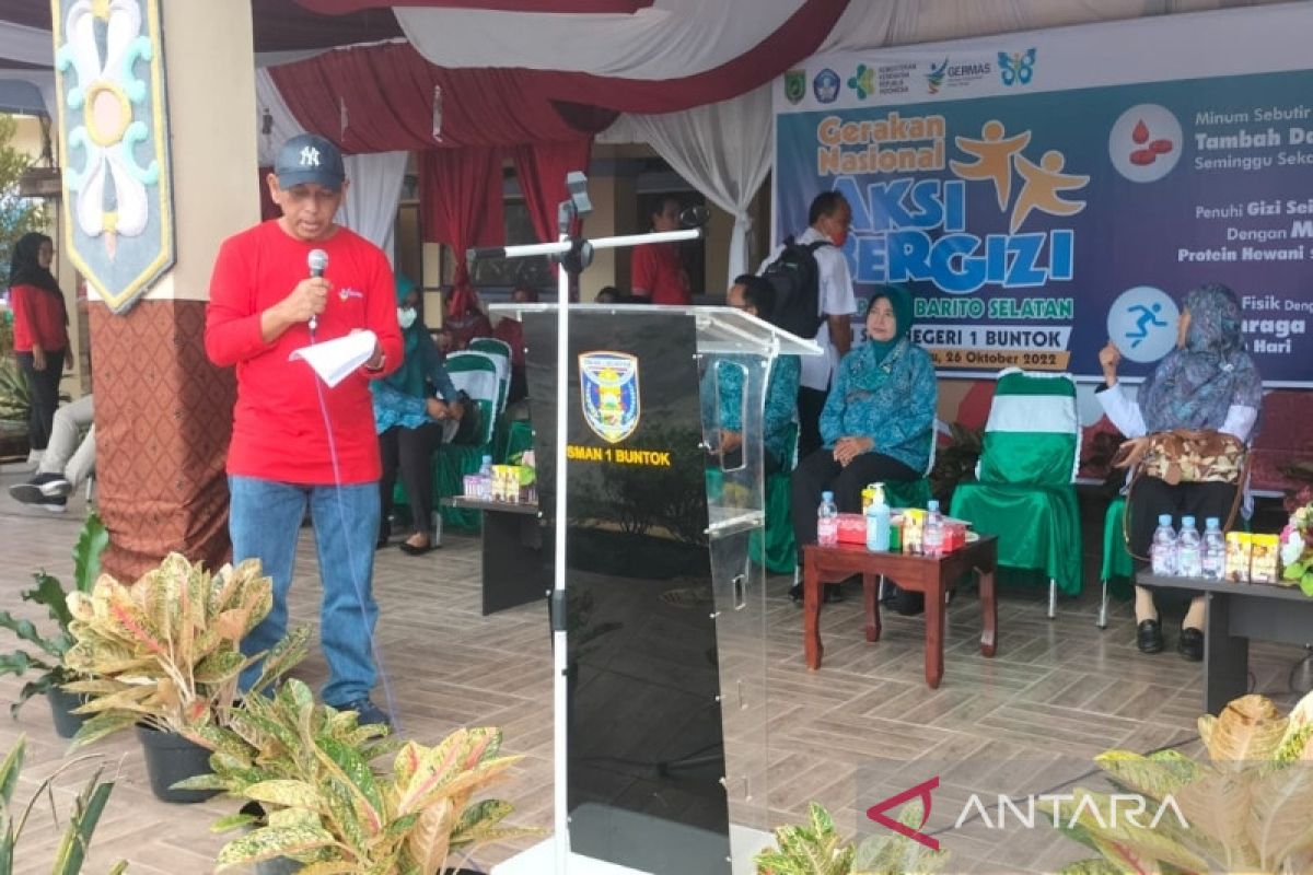 Gerakan Nasional Aksi Bergizi di Barsel pacu kesadaran remaja terhadap kesehatan