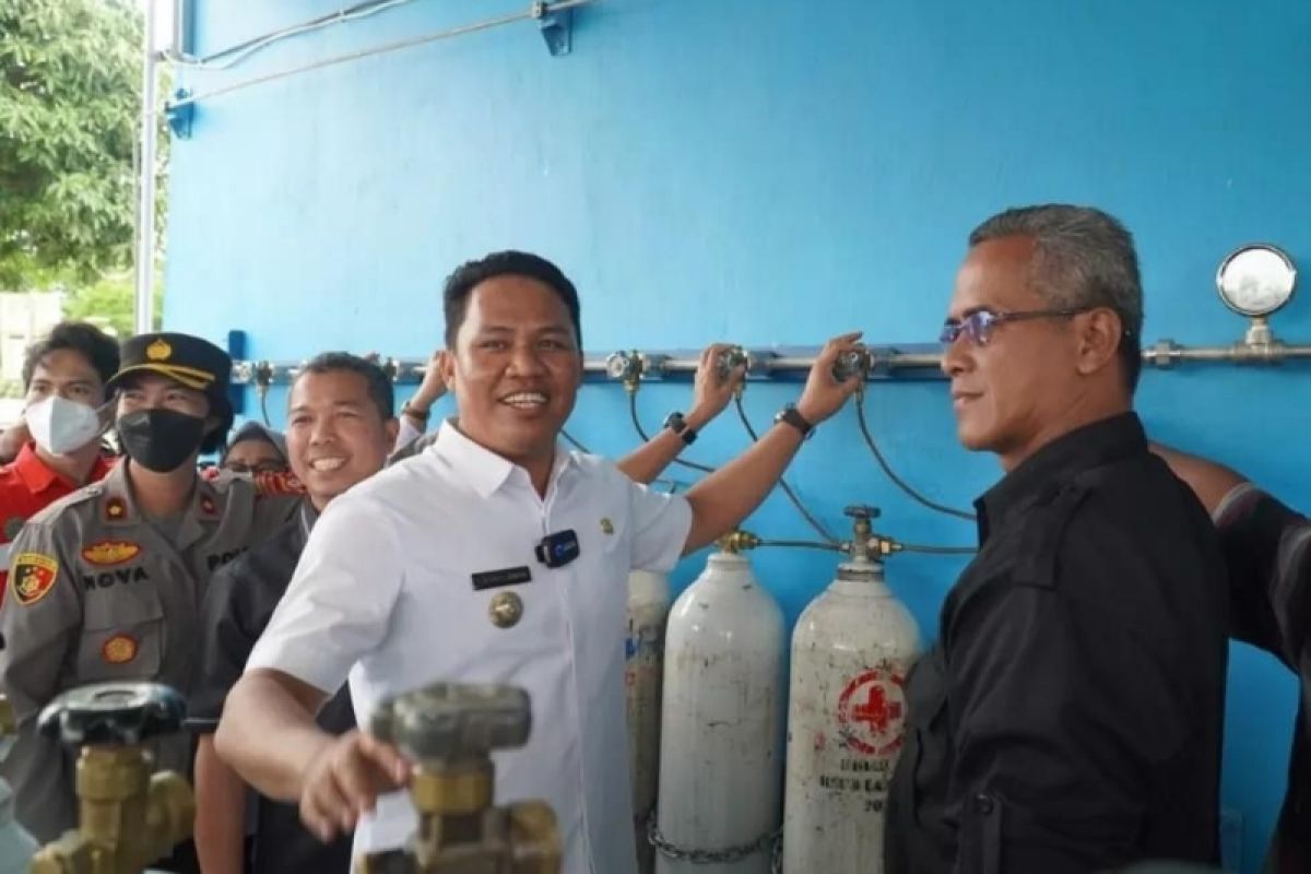 Bupati Lamandau: Pengoperasian gas medis RSUD upaya mewujudkan kemandirian