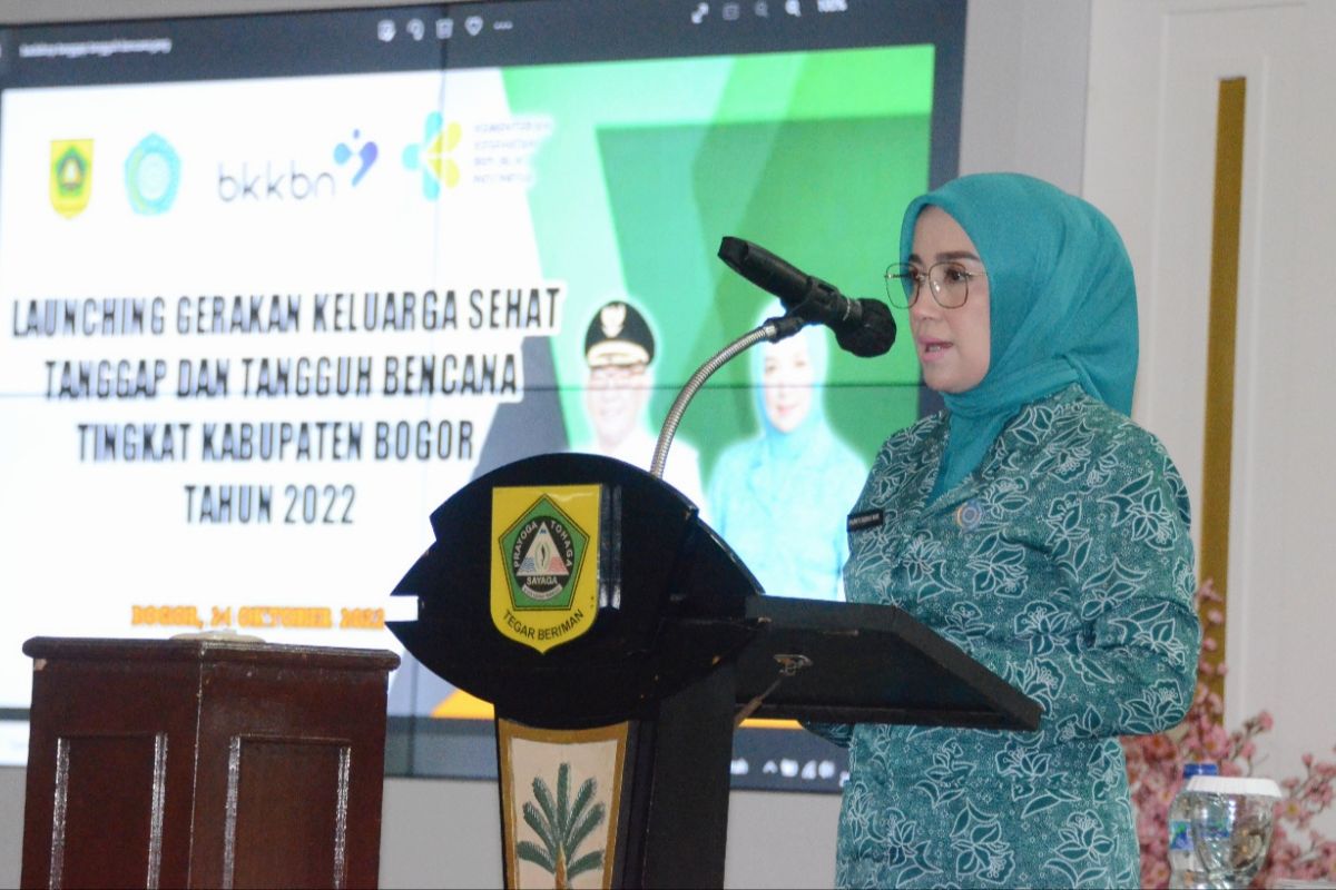 TP-PKK Bogor bentuk Gerakan Keluarga Tanggap Bencana