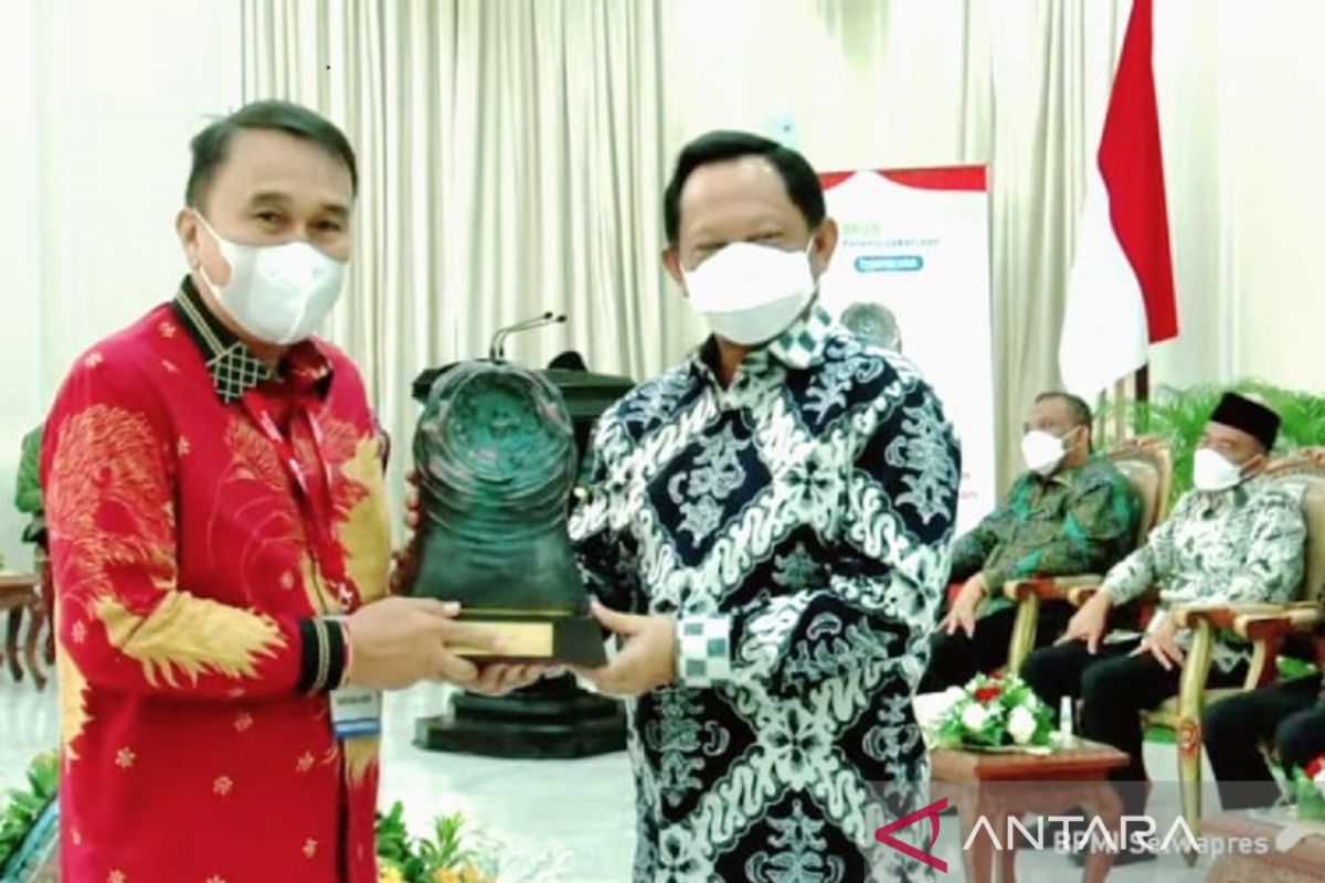 Manado masuk tiga besar penerima penghargaan "paritrana award" 2022