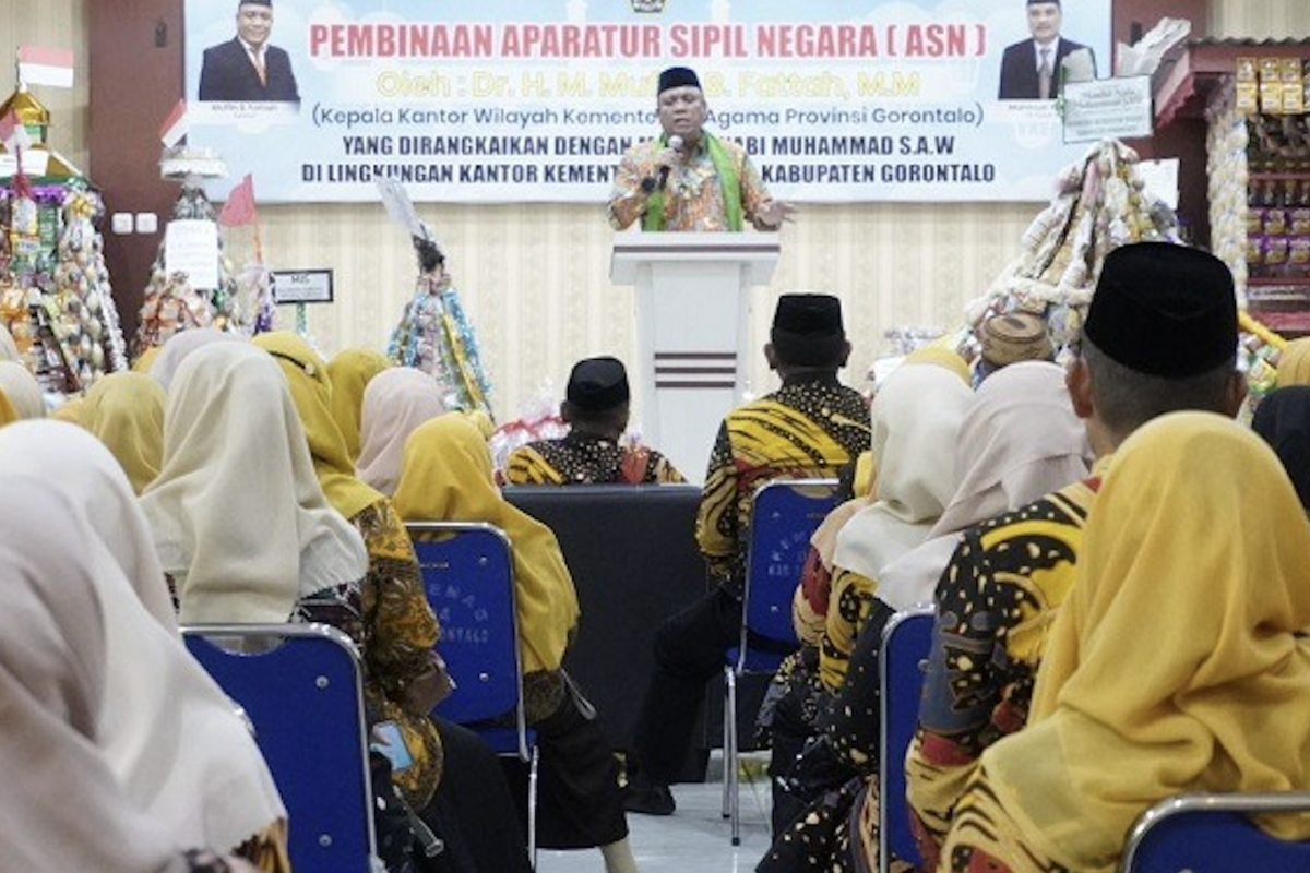 Kemenag Gorontalo beri penguatan moderasi beragama untuk cegah radikalisme