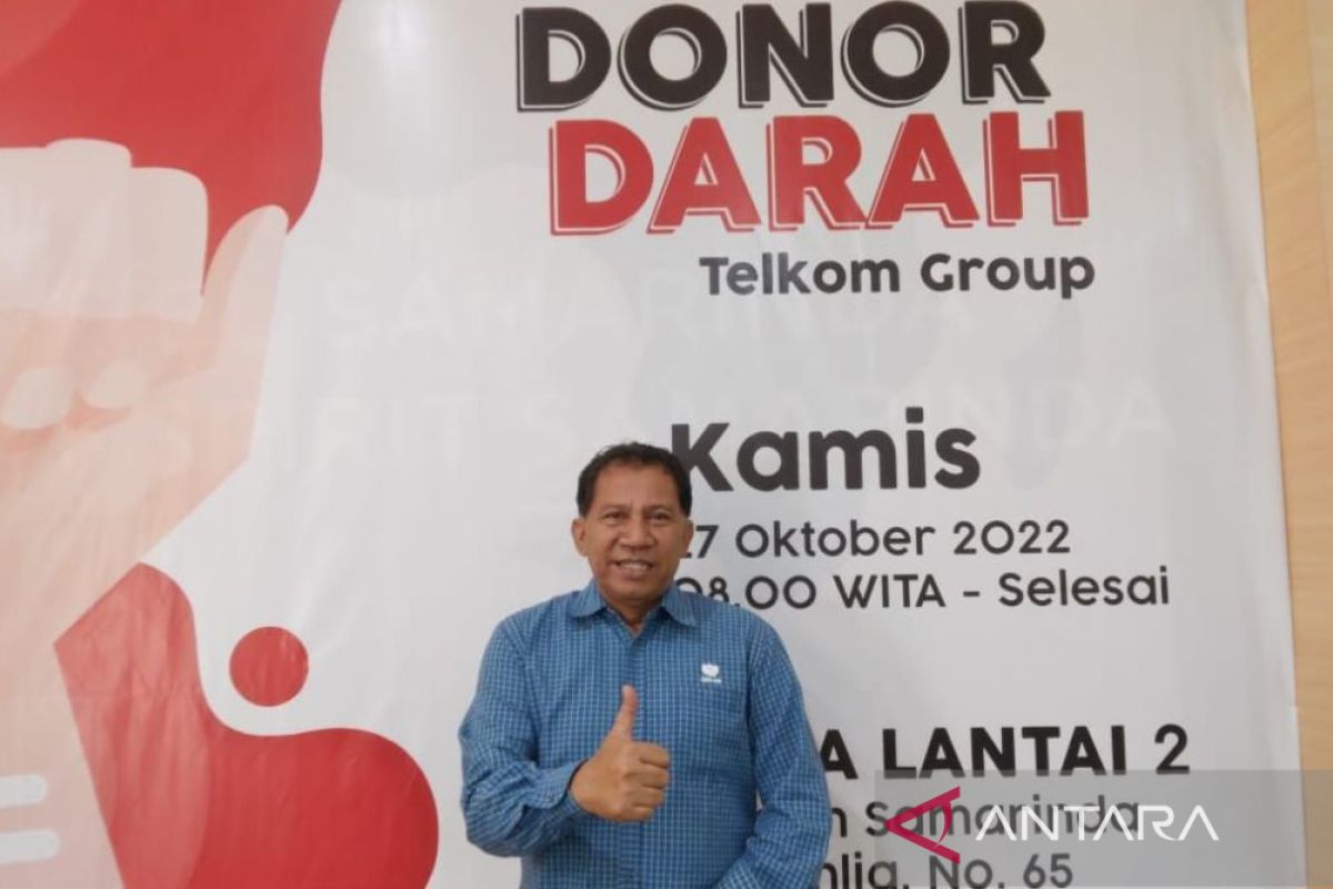 Peringati Hari Sumpah Pemuda Telkom Samarinda gelar donor darah