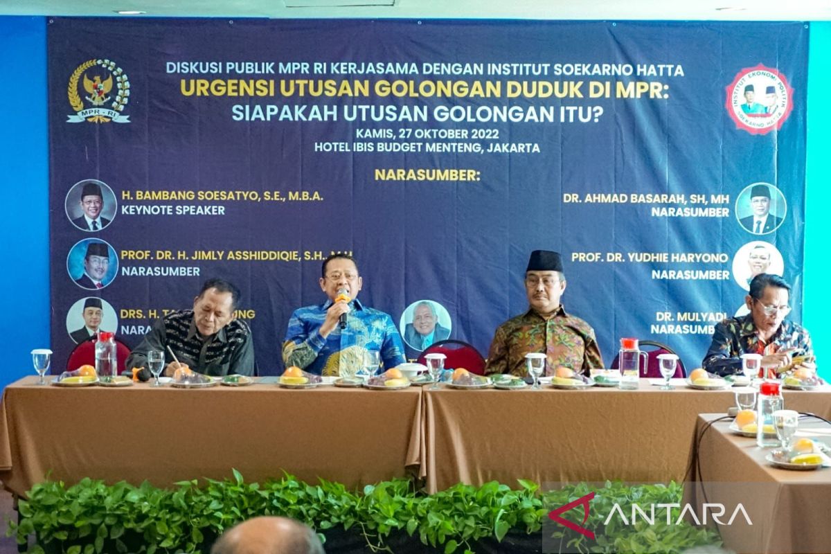 Bamsoet terima usulan utusan golongan masuk MPR