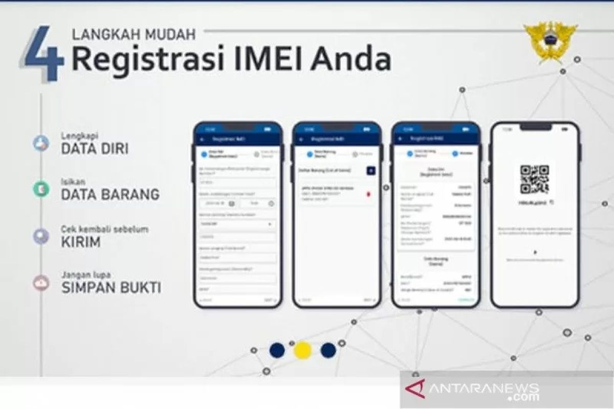 Begini cara mengecek dan registrasi IMEI di gawai anda