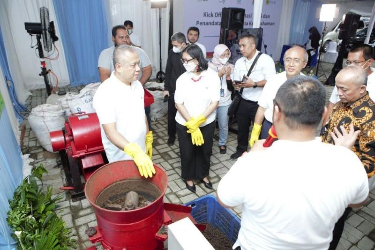 PLN Jakarta olah 2,1 ton sampah organik jadi bahan bakar PLTU