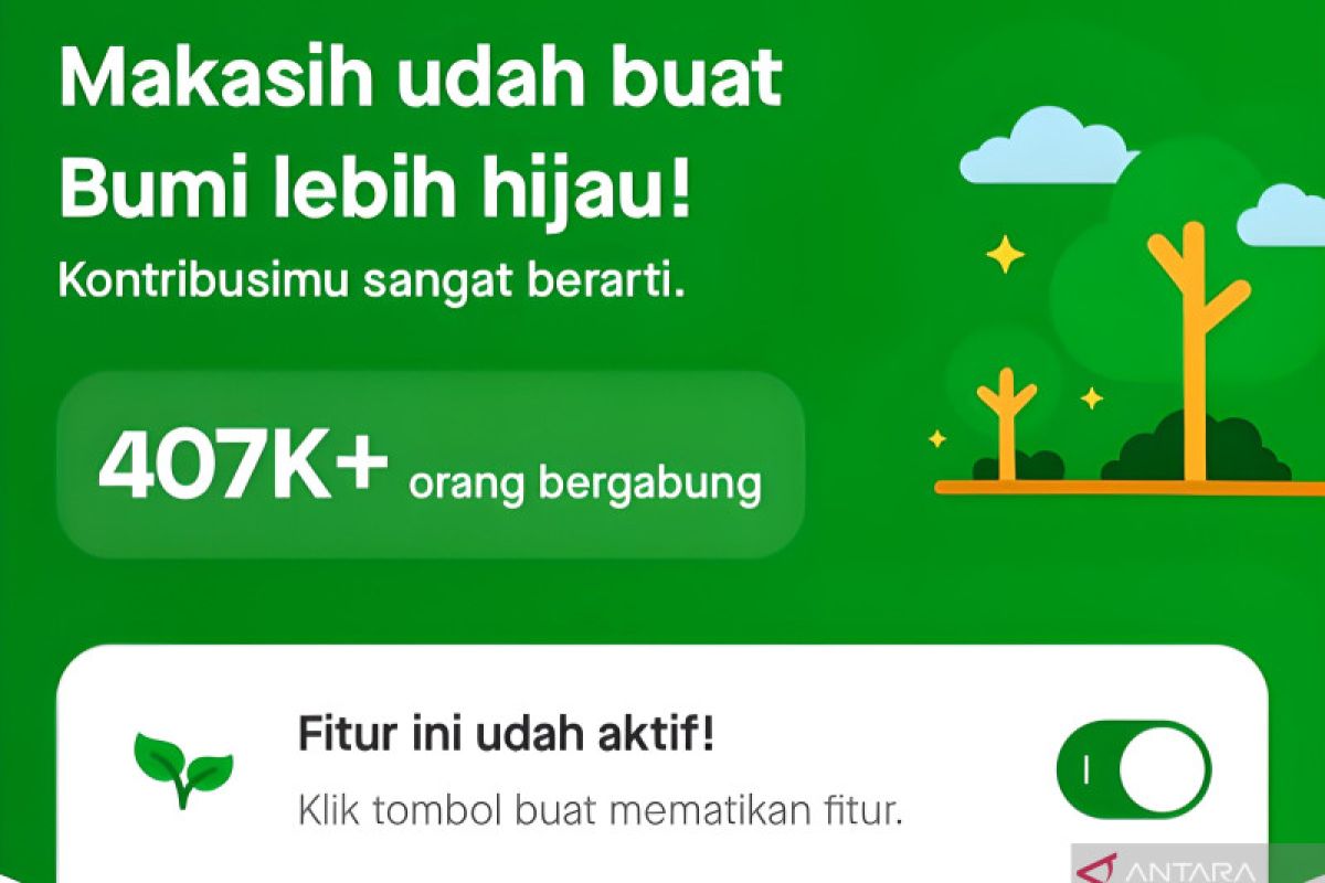 Mengenal Pohon Kolektif GoGreener, upaya Gojek serap jejak karbon