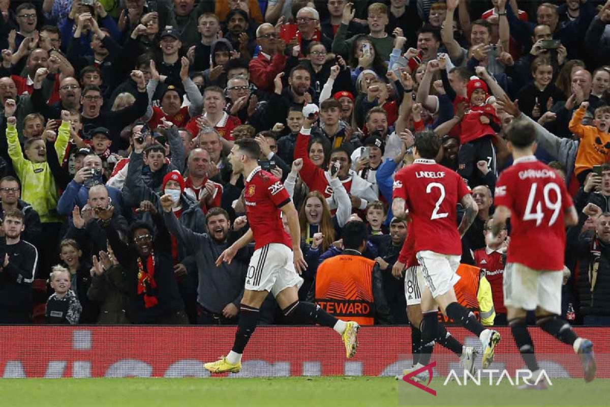 Dalot sebut kemenangan 2-0 lawan Wigan jalan awal MU menuju Wembley