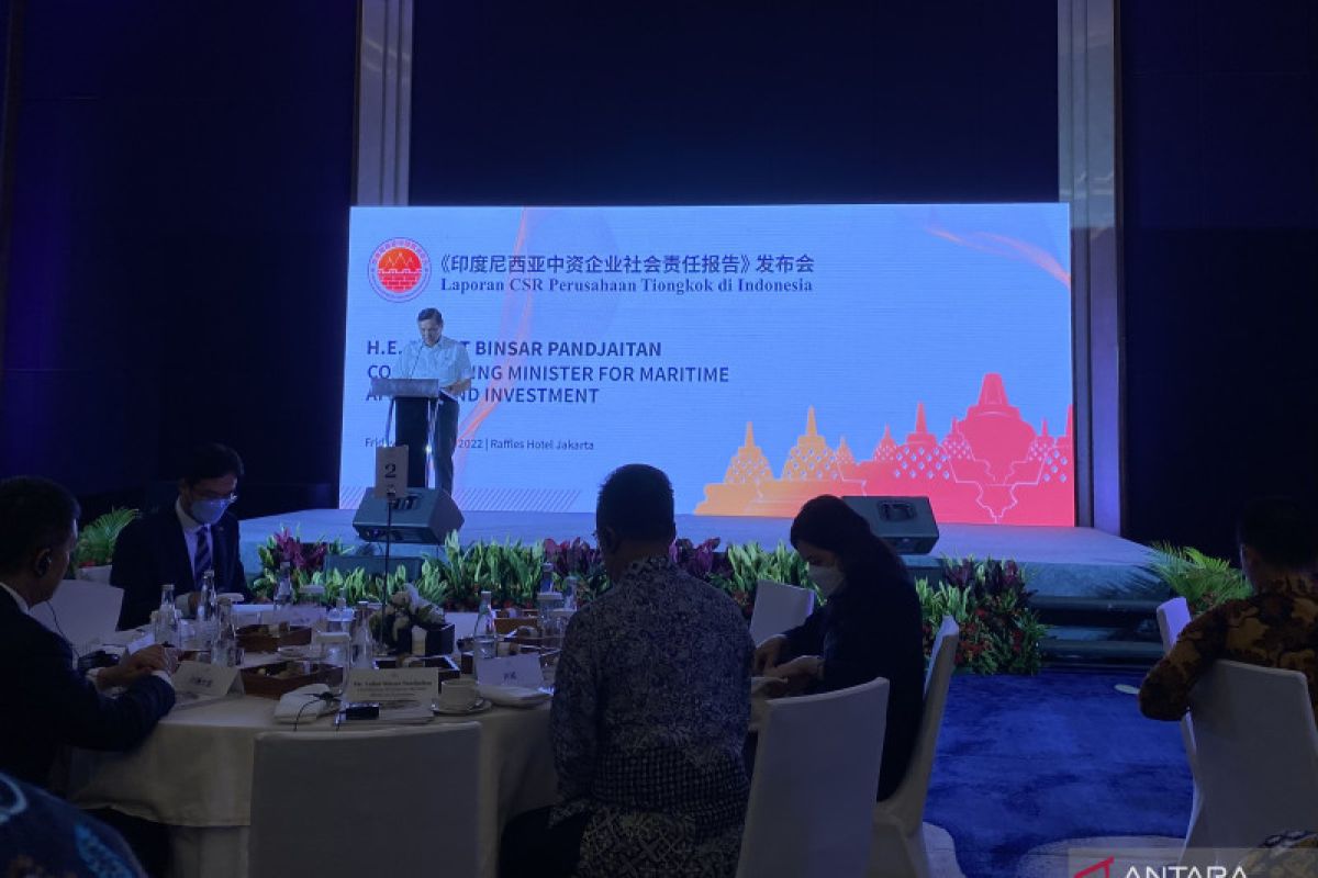Luhut ungkap andil China dalam ekonomi Indonesia