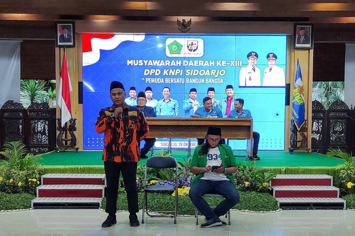 Amrul Haq Zain terpilih Ketua KNPI Sidoarjo 2022-2025