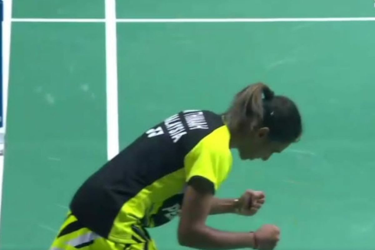Ganda putri Malaysia Tan/Thinaah ke semifinal tekuk Jepang