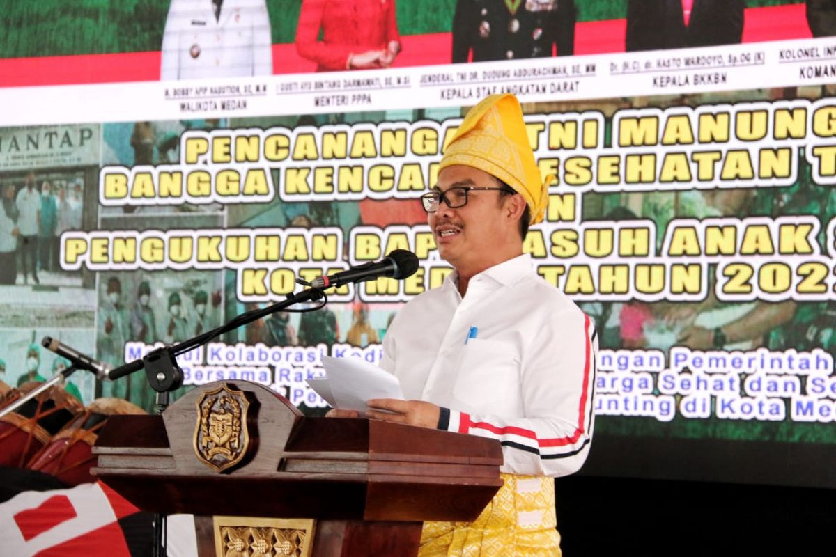 BKKBN: 364 anak stunting di Medan sudah punya Bapak Asuh