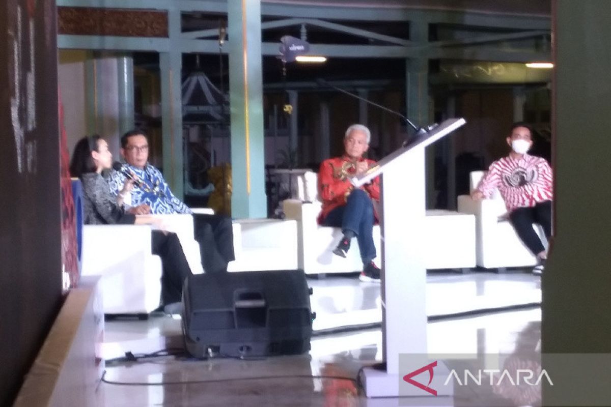 Ganjar, Ridwan Kamil dan Gibran bicara kepemudaan pada Forum Y20 di Solo