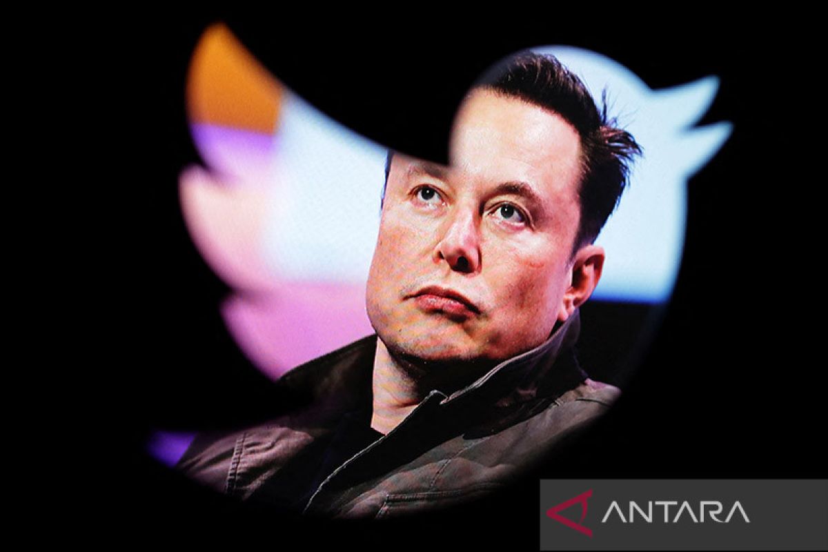 Elon Musk umumkan rencana ganti logo ikonik burung Twitter jadi "X"