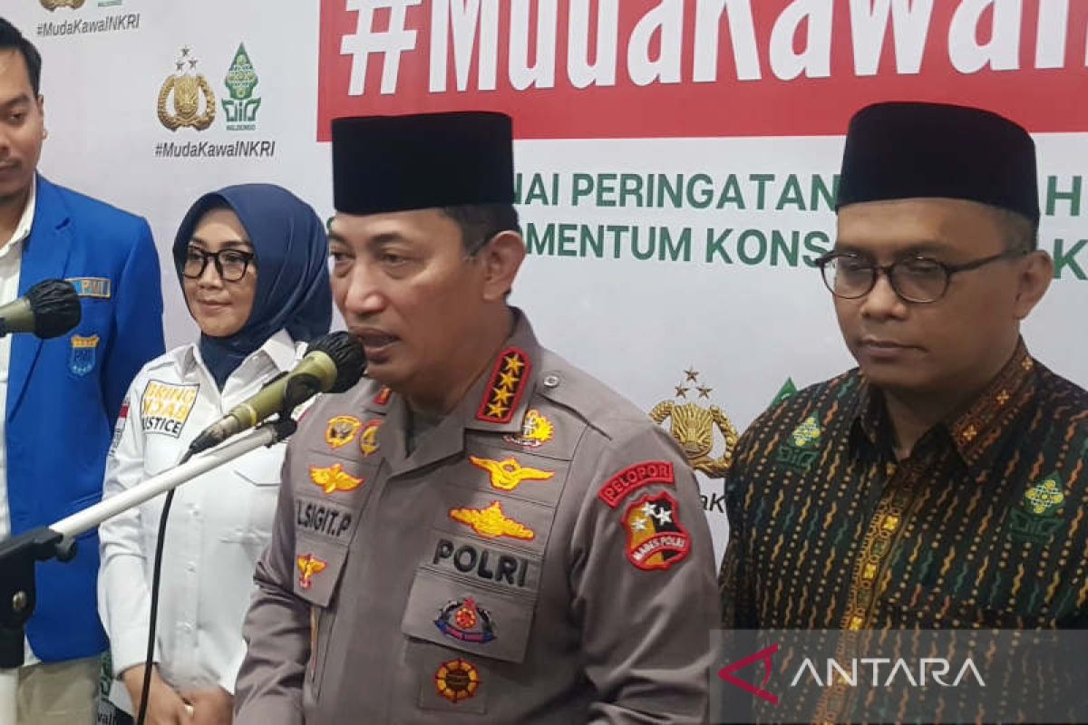 Kapolri: Siapapun pemimpinnya akan berat jika 2024 terjadi polarisasi