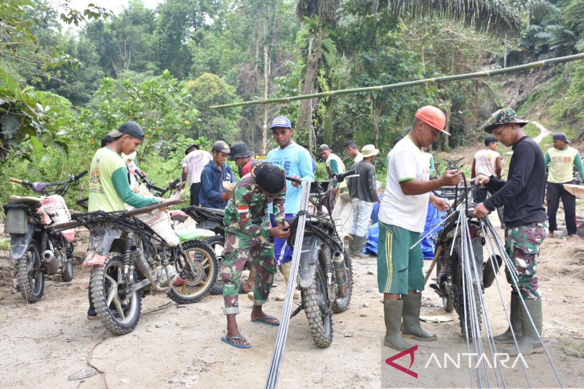 TMMD Kodim Gorontalo Utara percepat pembangunan infrastruktur