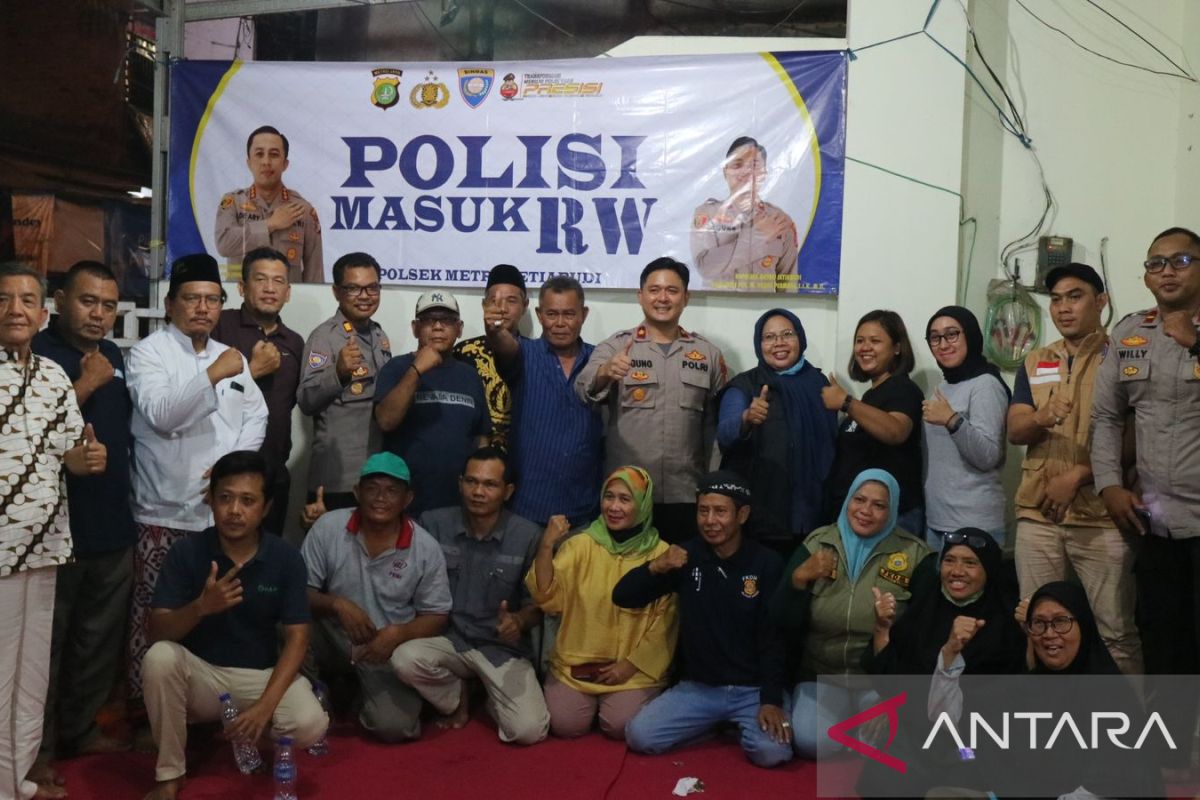 Polsek Setiabudi gencar sosialisasi Polisi Masuk RW