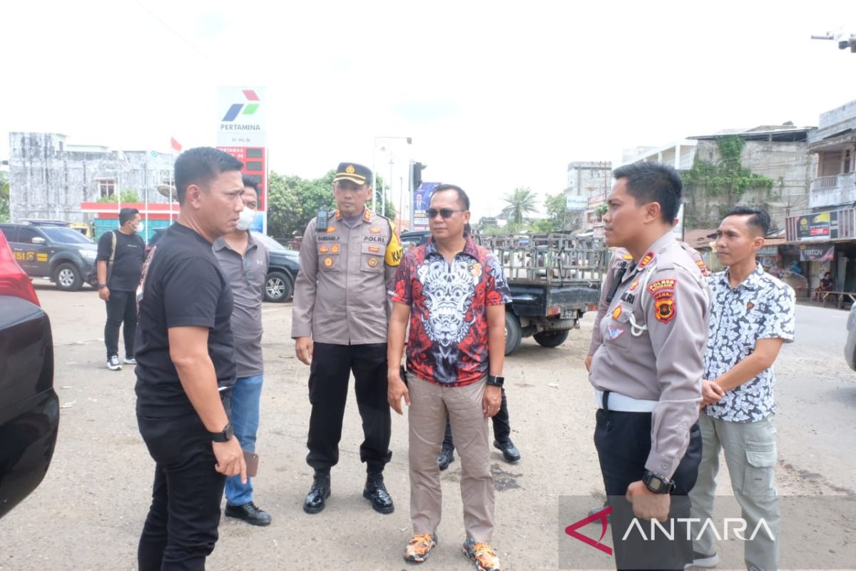 Kapolda Jambi Memastikan Lintasan Angkutan Batu Bara Tidak Macet ...