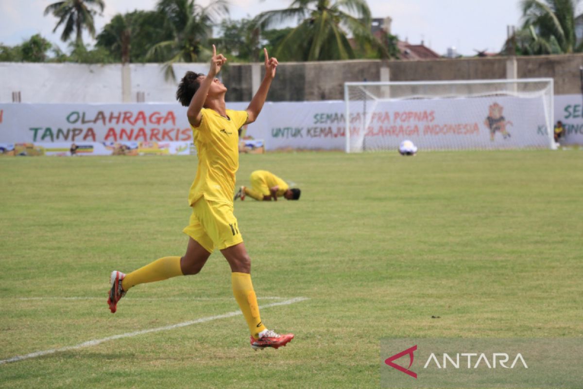 Sepakbola pelajar Kalsel raih satu tiket semifinal setelah kalahkan Banten