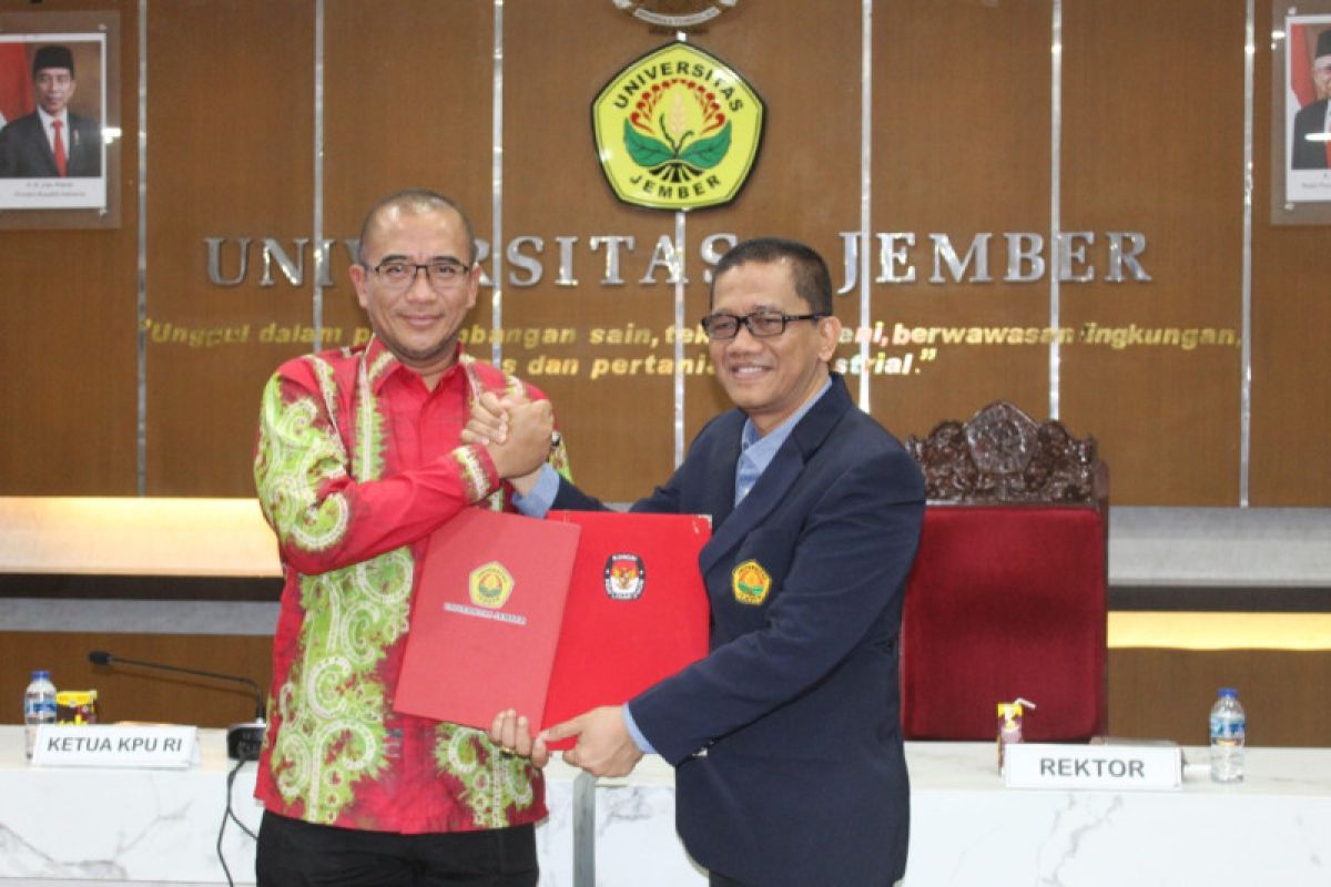 KPU gandeng Universitas Jember untuk minimalkan konflik Pemilu 2024