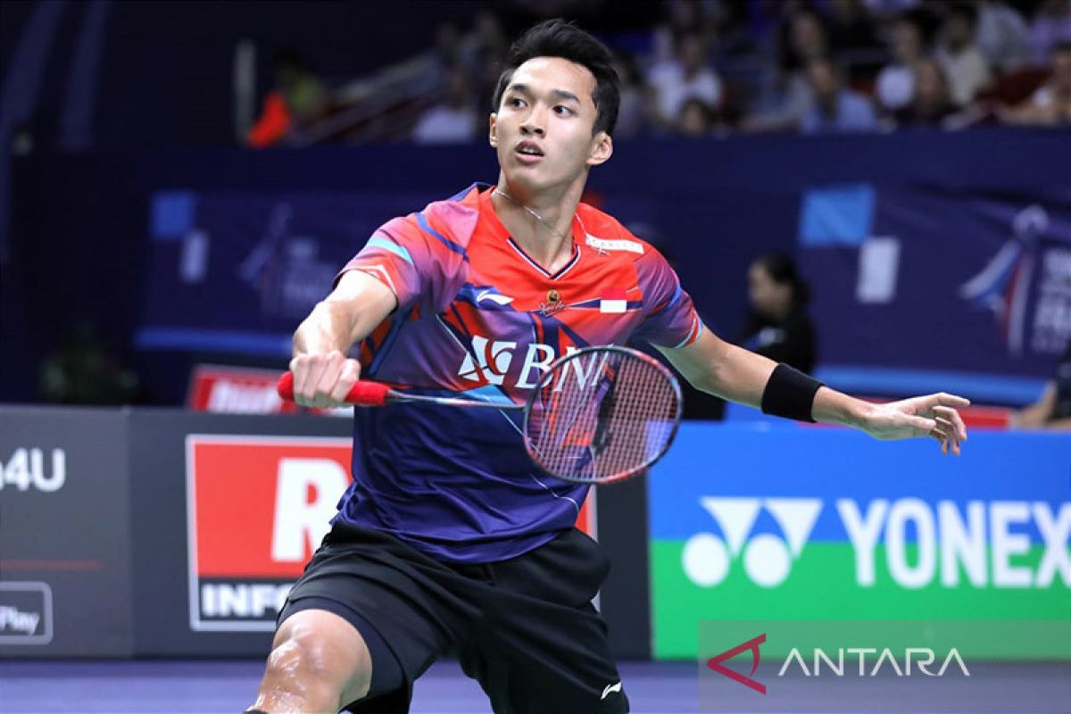 Jonatan singkirkan Loh Kean Yew pada penyisihan BWF World Tour Finals 2022