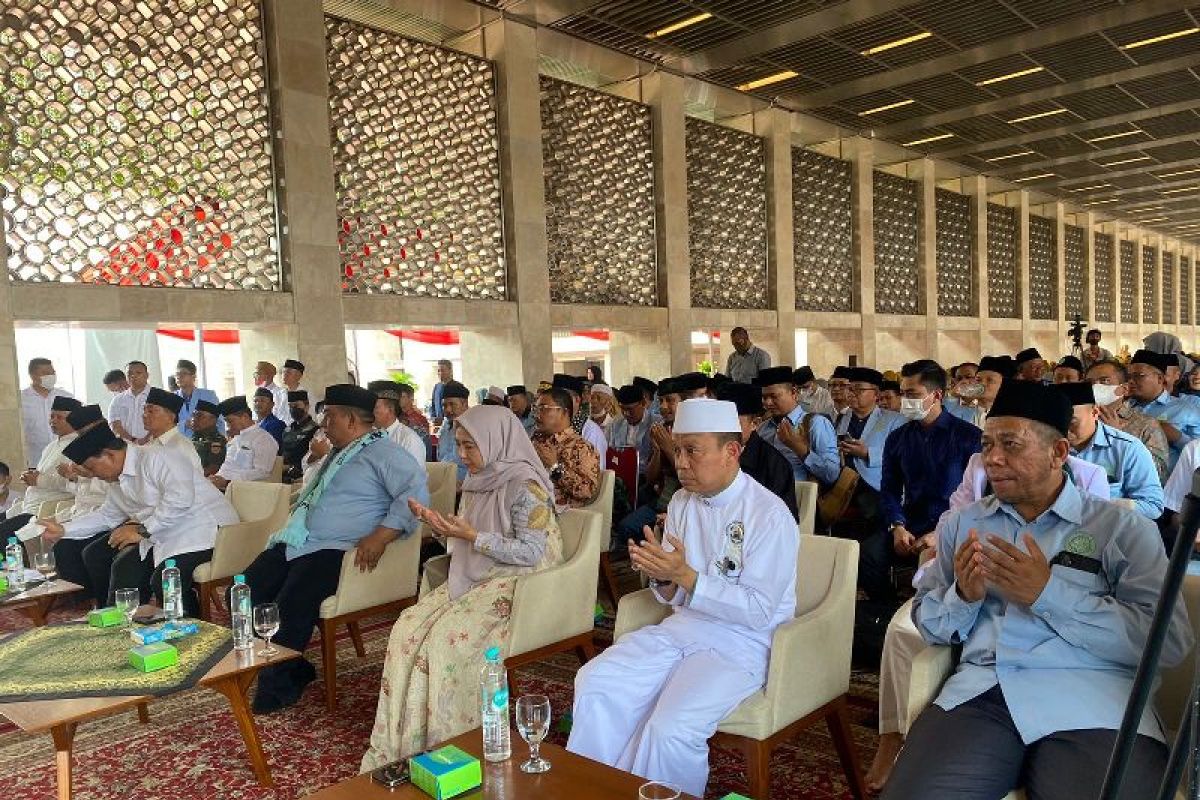 Milad BKPRMI, Prabowo sumbang 25 mobil pemelihara masjid
