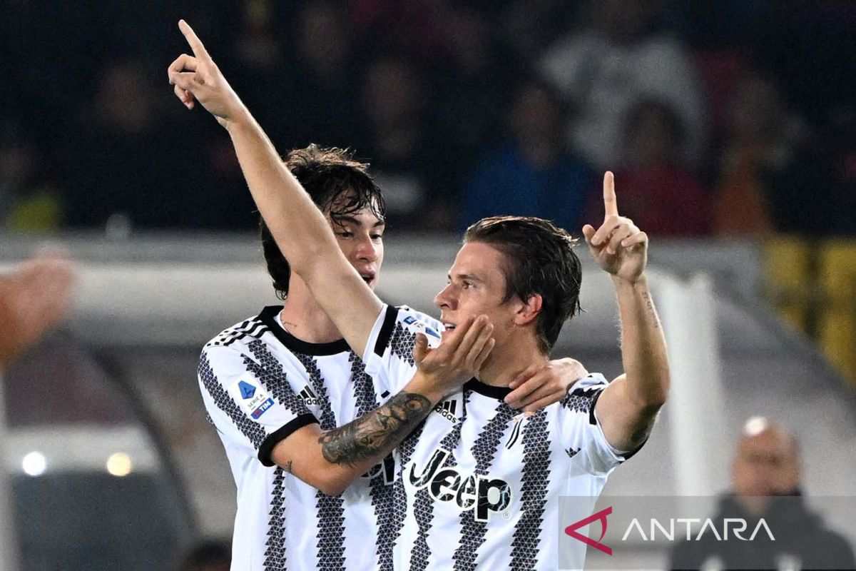 Gol tunggal Nicolo Fagioli menangkan Juventus di markas Lecce