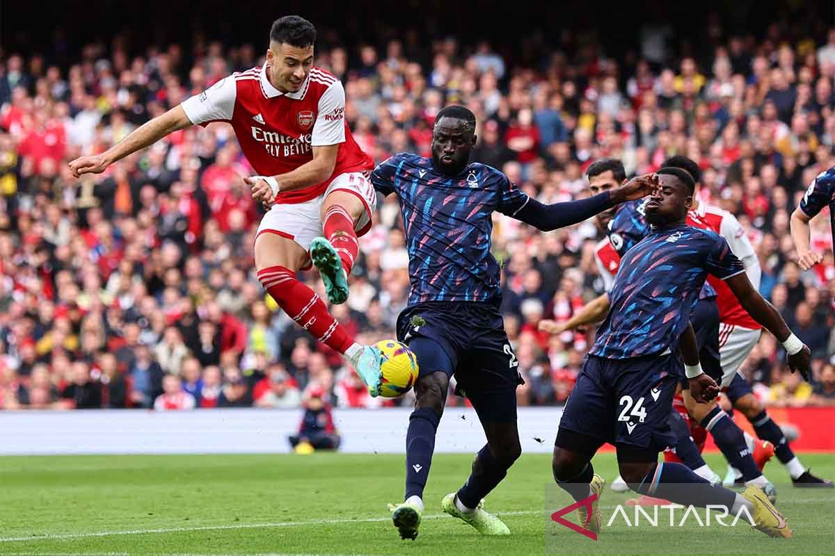 Arsenal telan kekalahan  di kandang Nottingham Forest