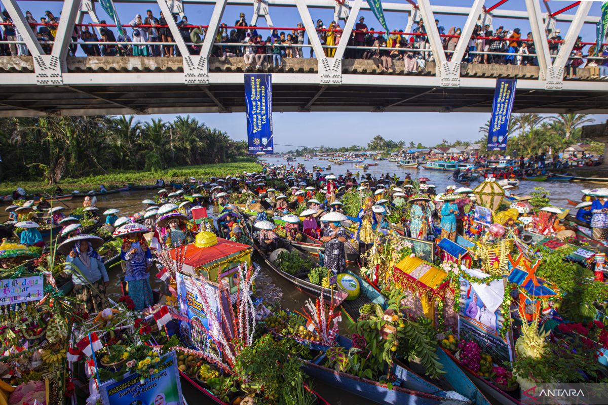 Lok Baintan Floating Market listed in 2022 Kharisma Event Nusantara