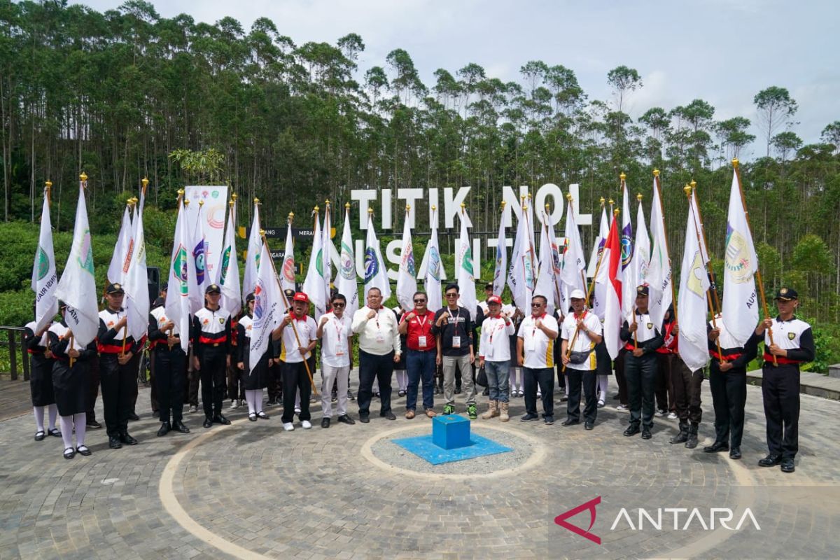 Gaung komitmen persatuan pemuda dari Titik Nol IKN Nusantara