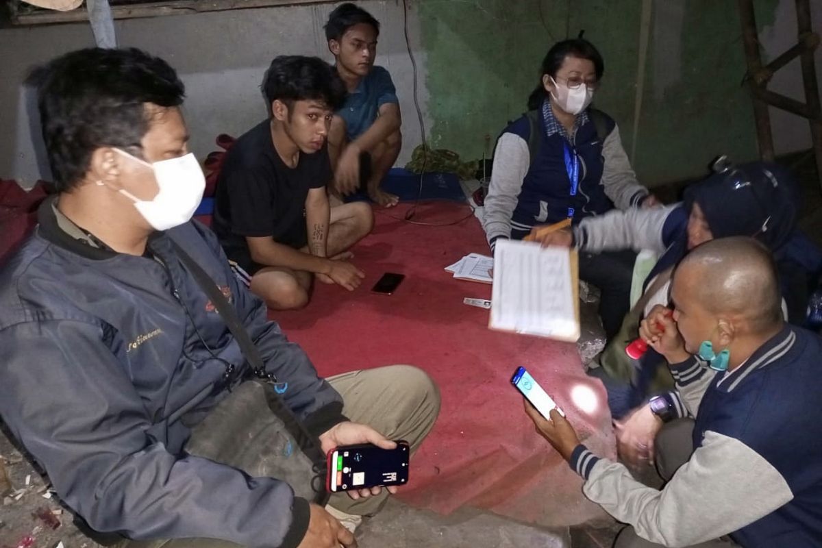 BPS Jakarta Barat data 224 jiwa tuna wisma di malam regsosek