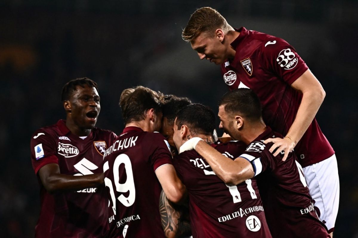 Torino bekuk AC Milan 1-2 di Serie A