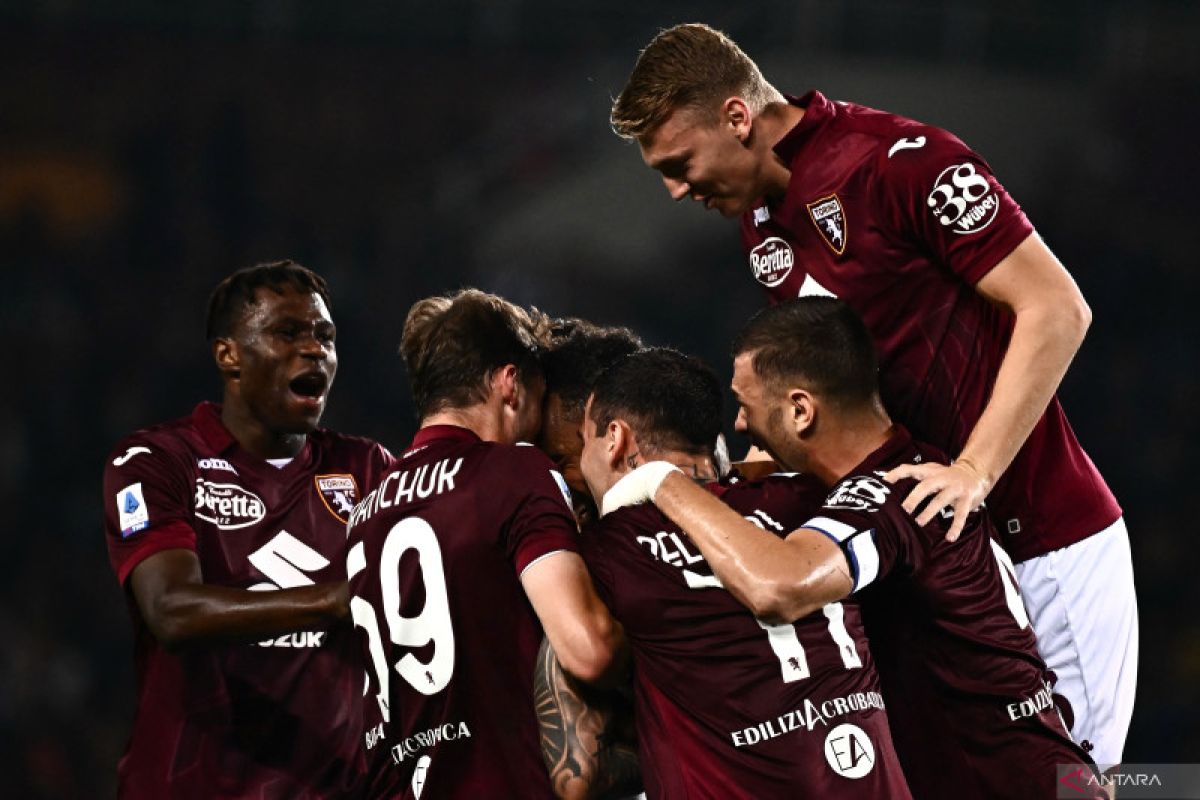 Torino perpanjang catatan positif setelah dulang kemenangan 3-0 di markas Lecce