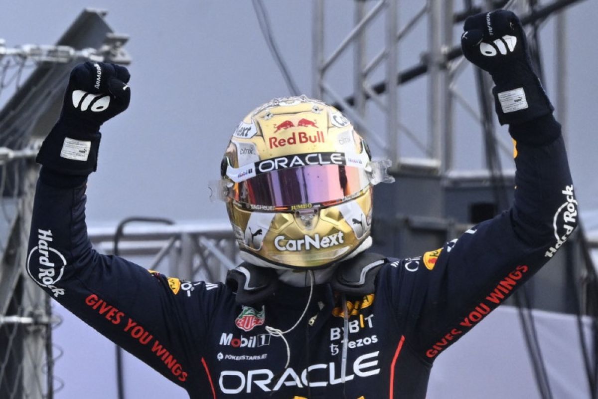 Juara F1 GP Meksiko, Max Verstappen cetak rekor 14 kemenangan semusim
