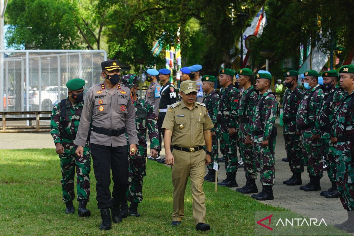 Wabup HSS pimpin apel kesiapsiagaan pengamanan Porprov XI