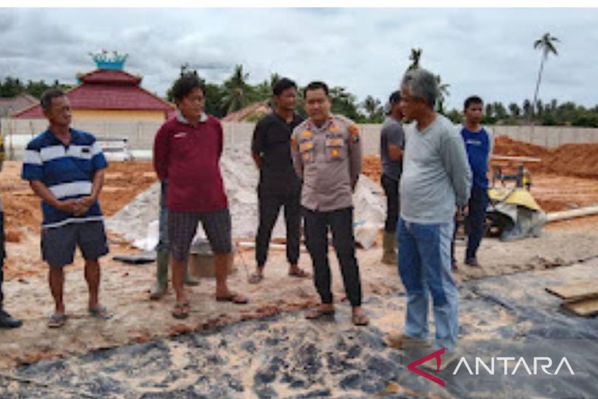 Polsek respon keluhan warga terkait pembangunan tambak udang di Bangka Belitung